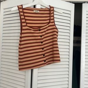 Madewell Striped Tank Top